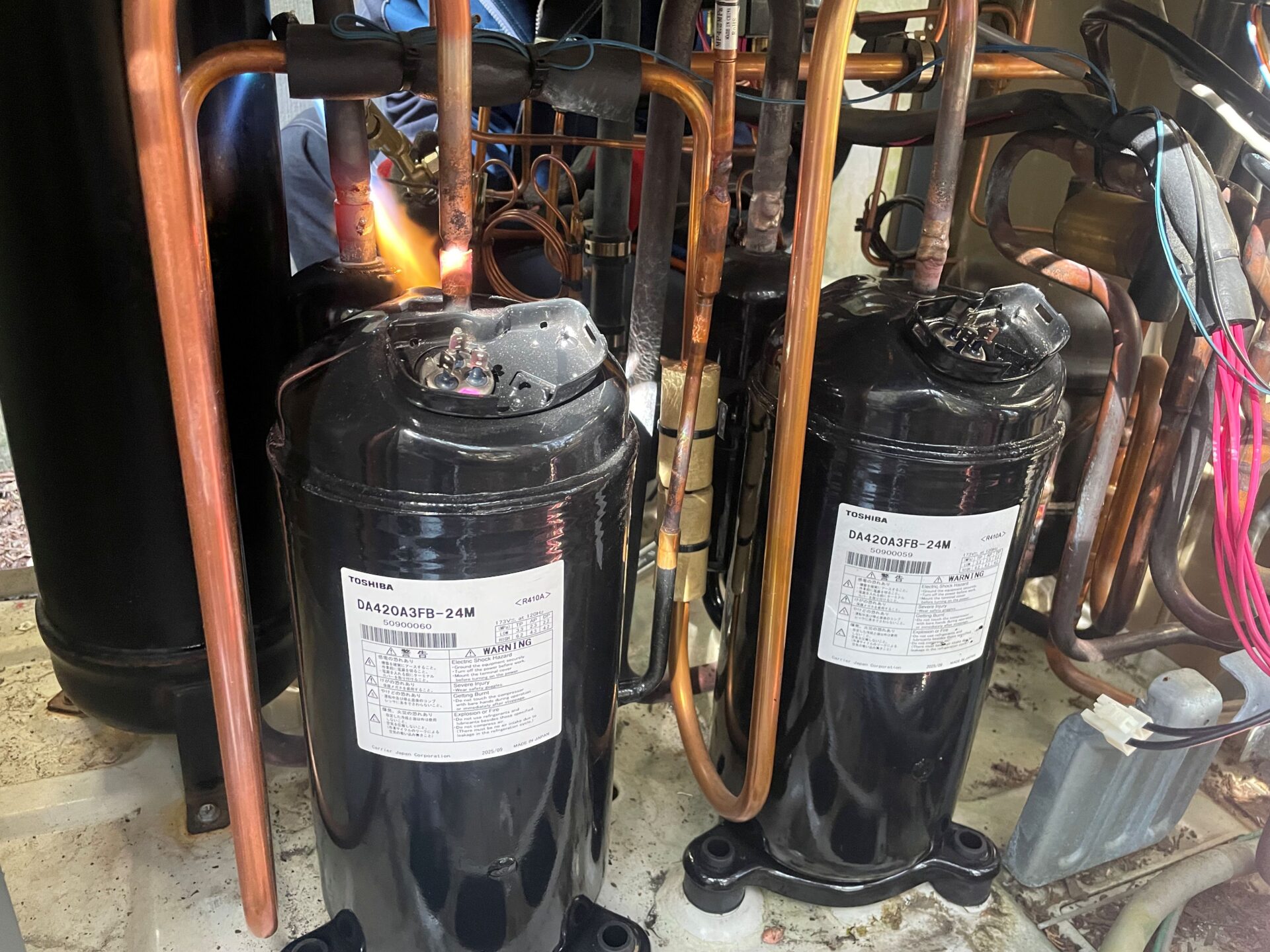 ガス溶接作業２